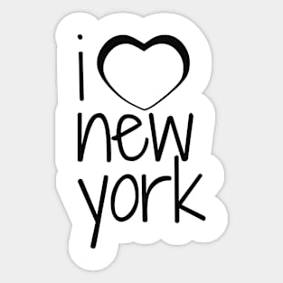 I LOVE NEW YORK Sticker